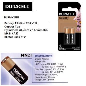 COPPER TOP 12V BATTERY SIZE A23 2PK COPPER TOP 12V BATTERY SIZE A23 2PK