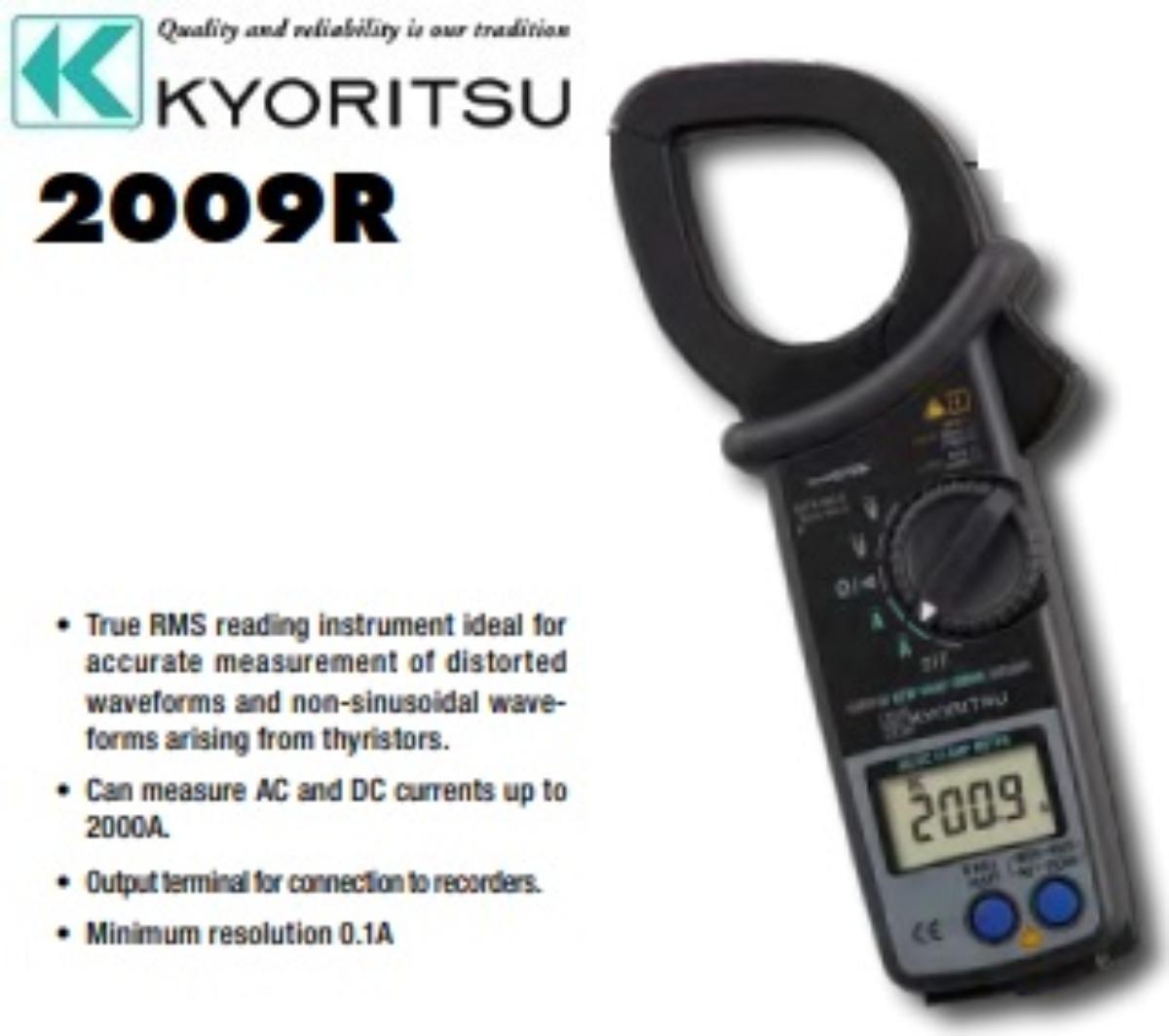 KYORITSU CLAMP METER 2009R DIGITAL AC/DC