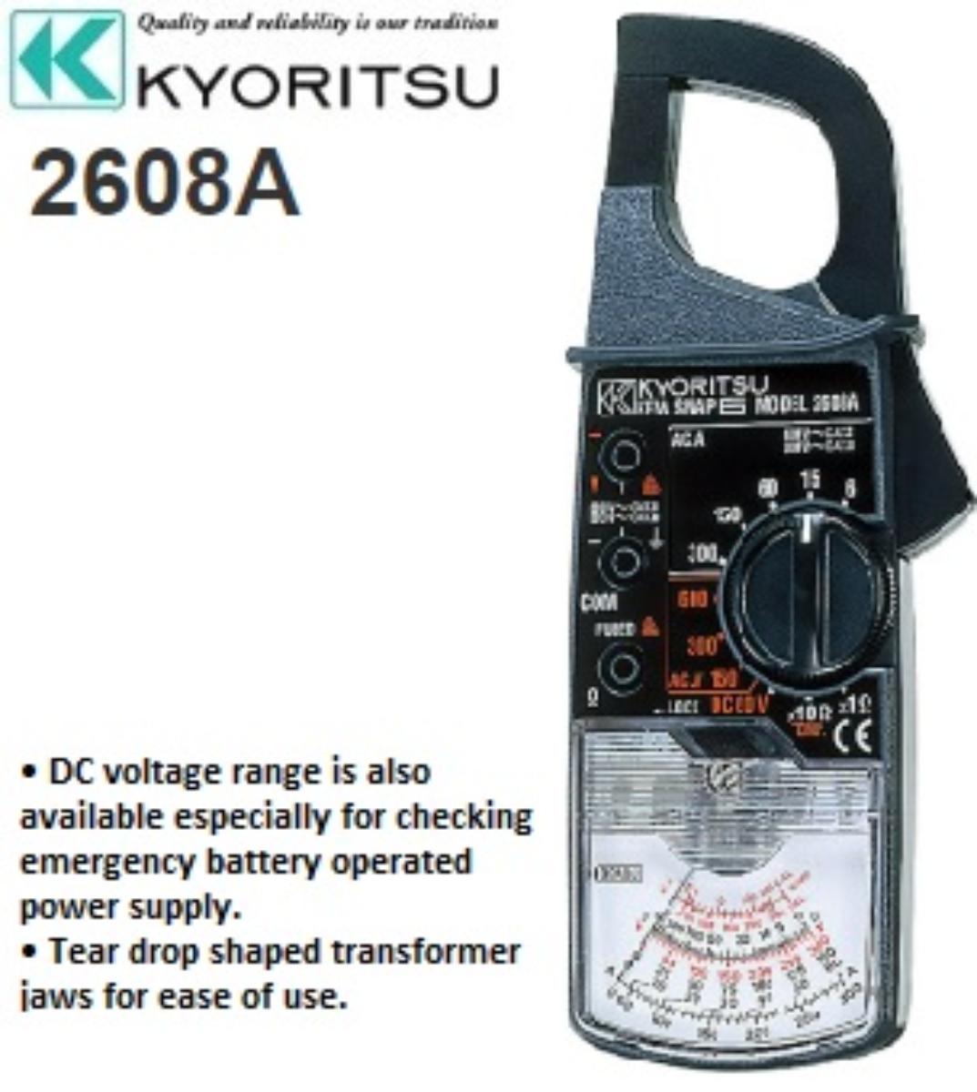 KYORITSU 2608A CLAMP METER ANALOGUE AC