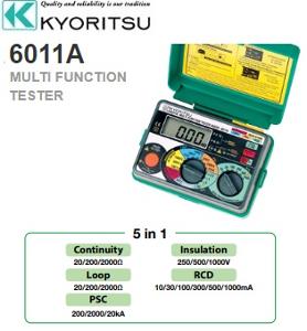 MULTI FUNCTION TESTER CONT/INSL/LOOP/PSC MULTI FUNCTION TESTER CONT/INSL/LOOP/PSC