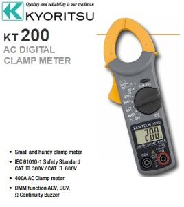 KEWTECH DIGITAL CLAMP METER AC KT200