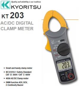 KEWTECH DIGITAL CLAMP METER AC/DC KT203 KEWTECH DIGITAL CLAMP METER AC/DC KT203