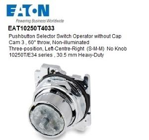 SELECTOR SWITCH 3POS S/M/M CAM-CODE 3 SELECTOR SWITCH 3POS S/M/M CAM-CODE 3
