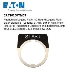 LEGEND PLATE START MEDIUM BLACK LEGEND PLATE START MEDIUM BLACK