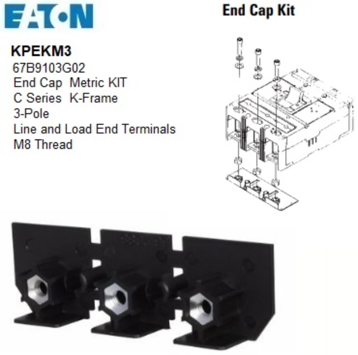 END CAP KIT METRIC KPEKM3 FOR TYPE  K