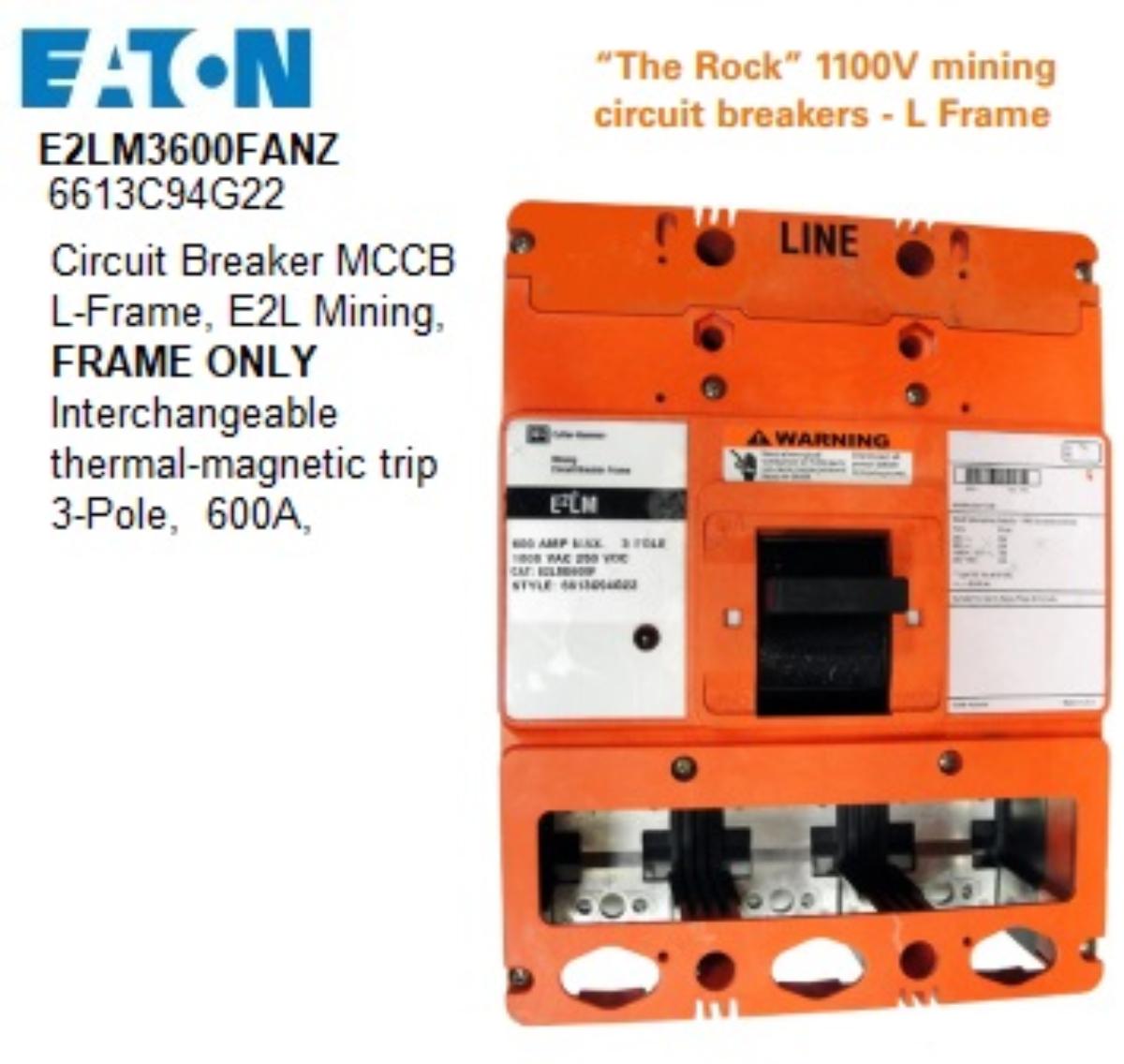 L FRAME ROCK 400A 310+ ELECTRONIC TRIP U