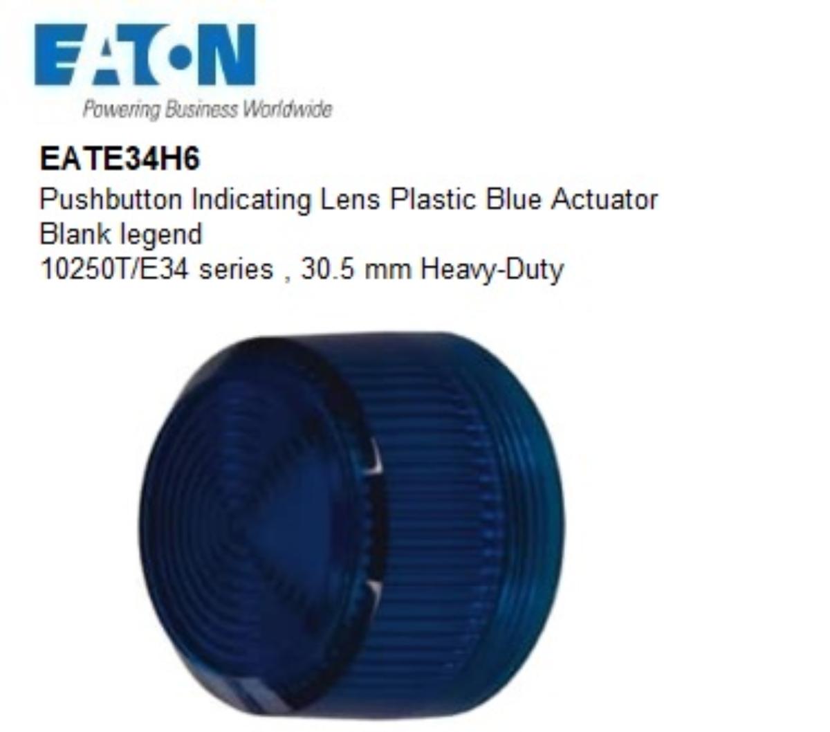LENS PLASTIC SUIT E34 SERIES BLUE