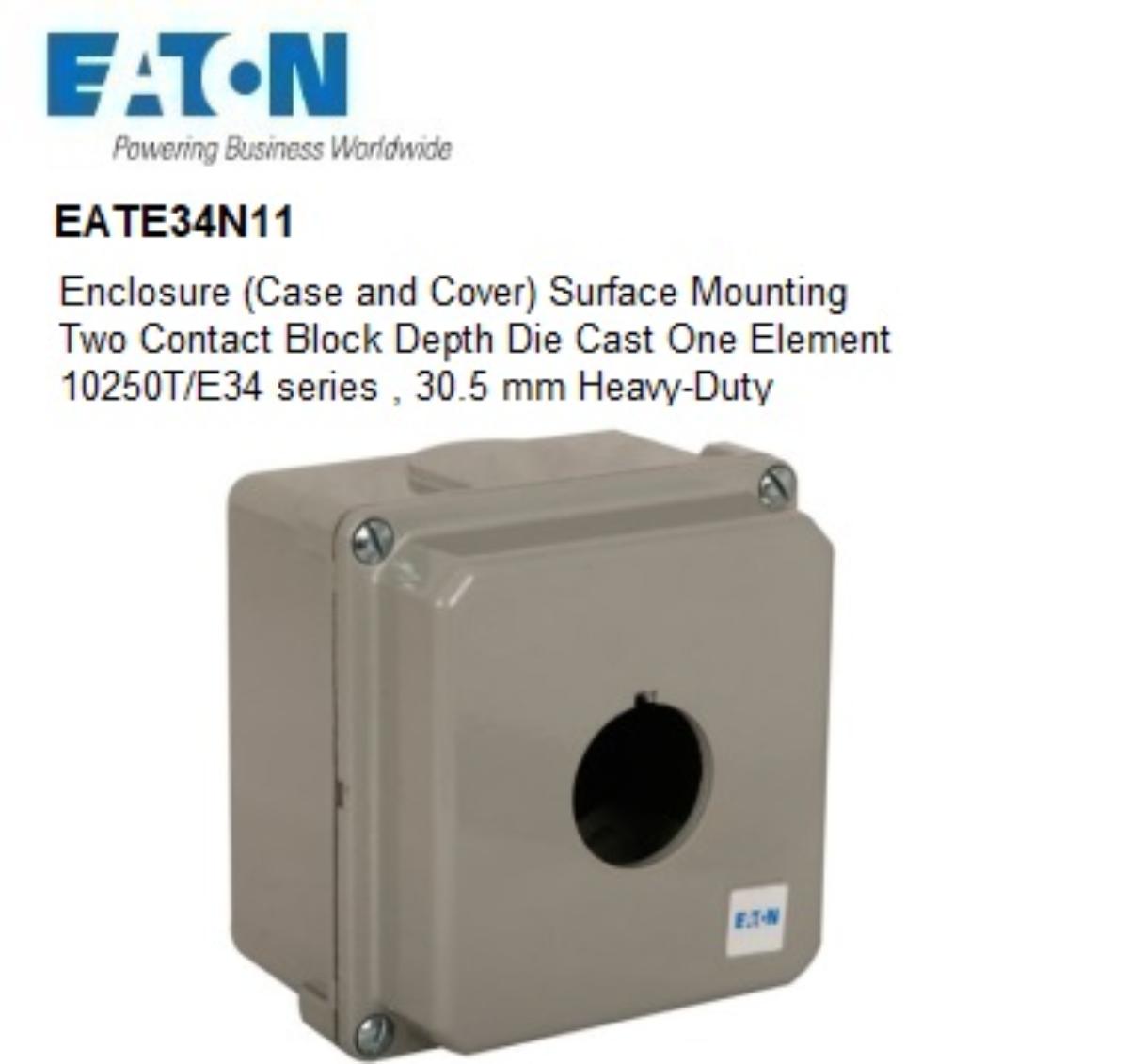 ENCLOSURE 1 HOLE 2 CONTACT DEEP DIE CAST