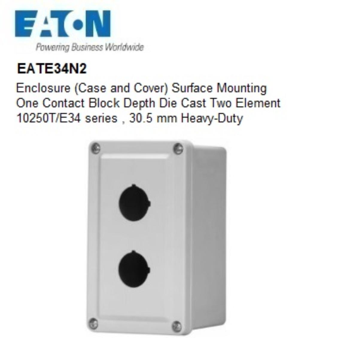 ENCLOSURE 2X30.5MM HOLE 1 C/B DEEP ALUM