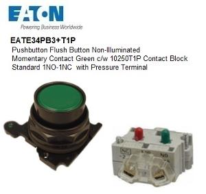 PUSH BUTTON E34PB3 + T1P C/BLK PUSH BUTTON E34PB3 + T1P C/BLK