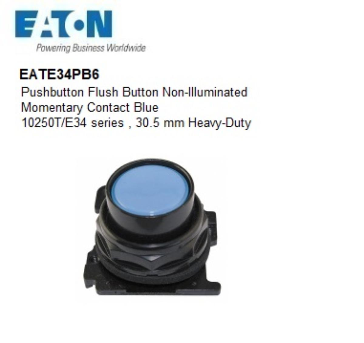 PUSHBUTTON FLUSH CORROSION RESIST BLUE