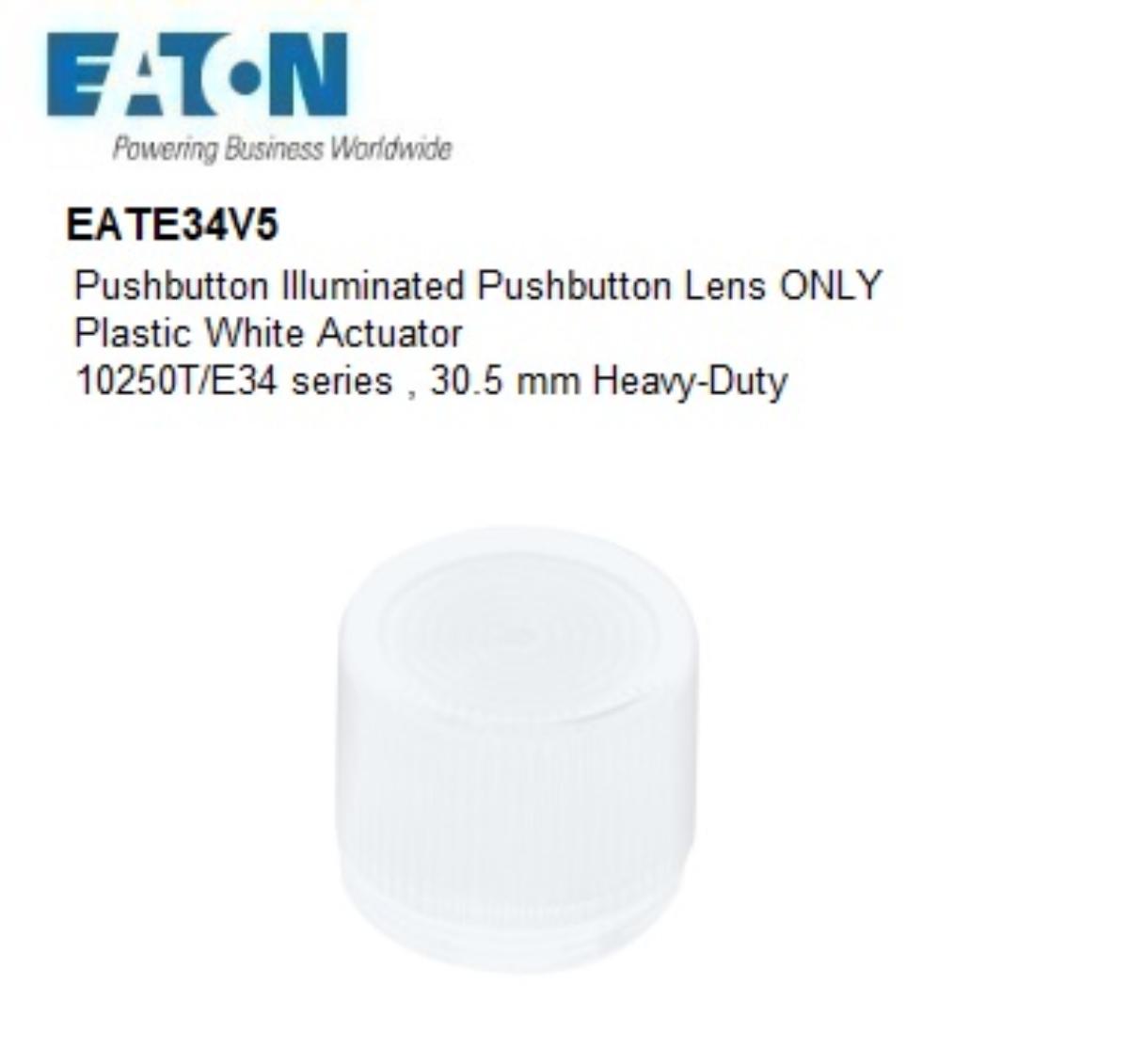LENS PLASTIC SUIT ILLUM PUSHBUTTON WHITE
