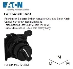SELECTOR SW 3P MAINT CAM-CODE 2 + KNOB SELECTOR SW 3P MAINT CAM-CODE 2 + KNOB