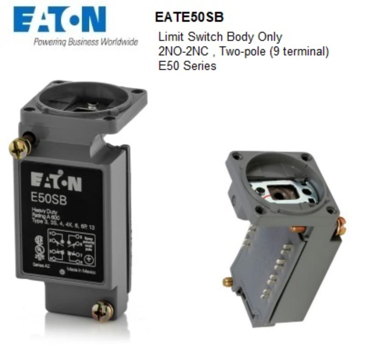 LIMIT SWITCH BODY 2NO/2NC 2 POLE
