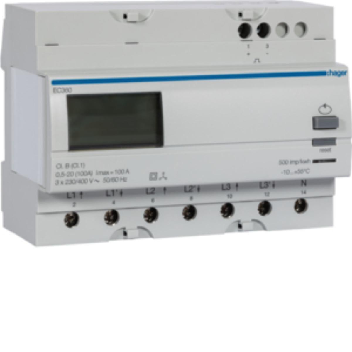 METER KWH 3PH DIR CONNECT PULSED OUTPUT
