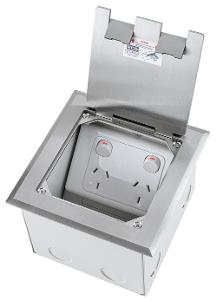 FLOORBOX S/STEEL LID SUIT 1XGPO&3G DATA FLOORBOX S/STEEL LID SUIT 1XGPO&3G DATA