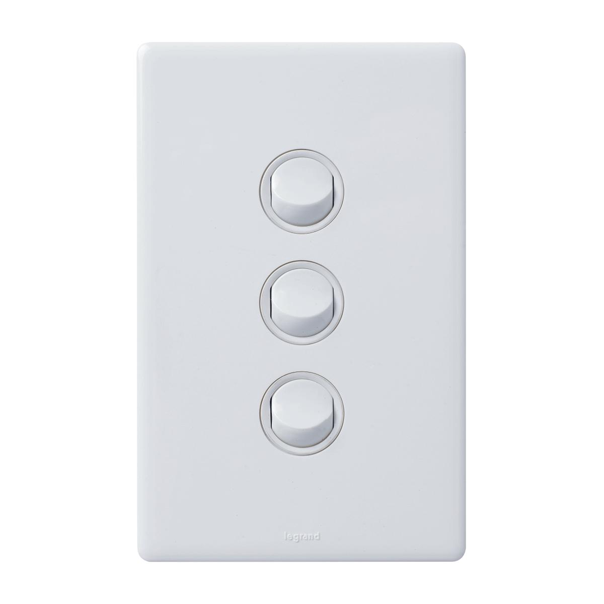 EXCEL E-DED 16A 3G SWITCH WHITE