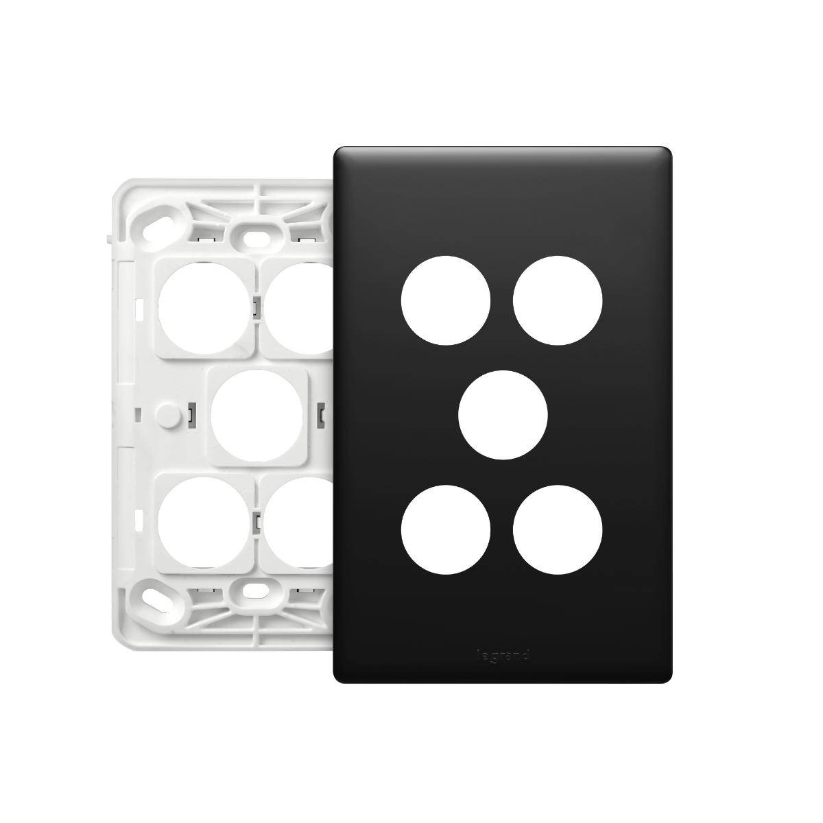 EXCEL E-DED 770/4 COVER-PLATE WHITE