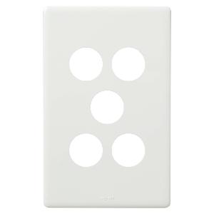 EXCEL LIFE 5 GANG SWITCH 16A/16AX VERTIC EXCEL LIFE 5 GANG SWITCH 16A/16AX VERTIC