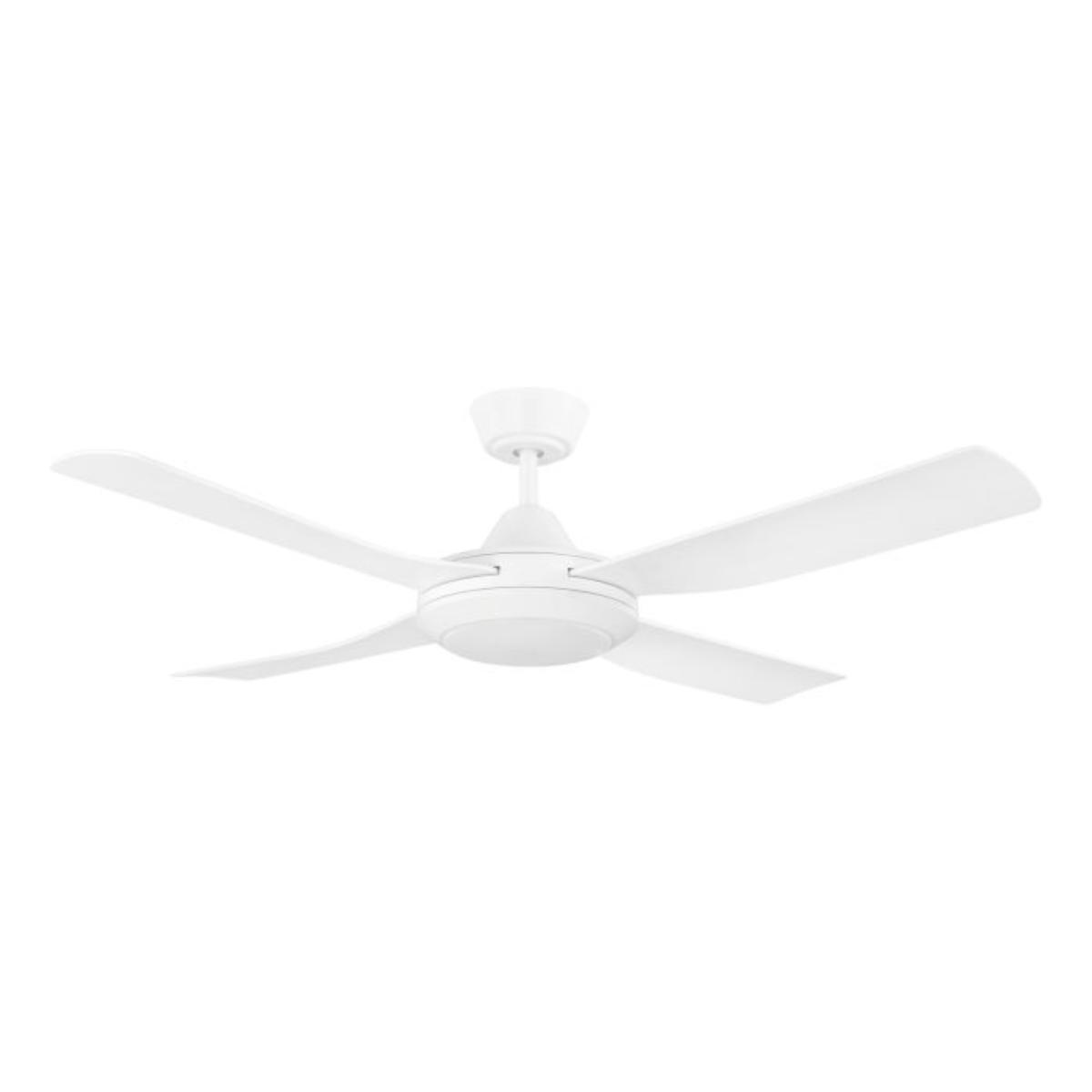 CFAN BONDI 48IN 1220MM 4BL ABS AC+LGT WH