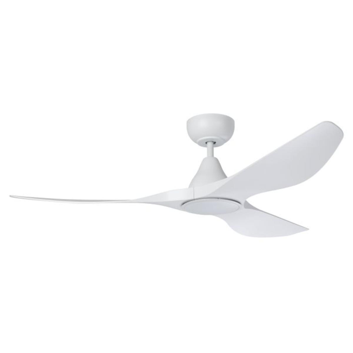 C/FAN SURF 52IN 1320MM 3BL DC+LGT WHITE