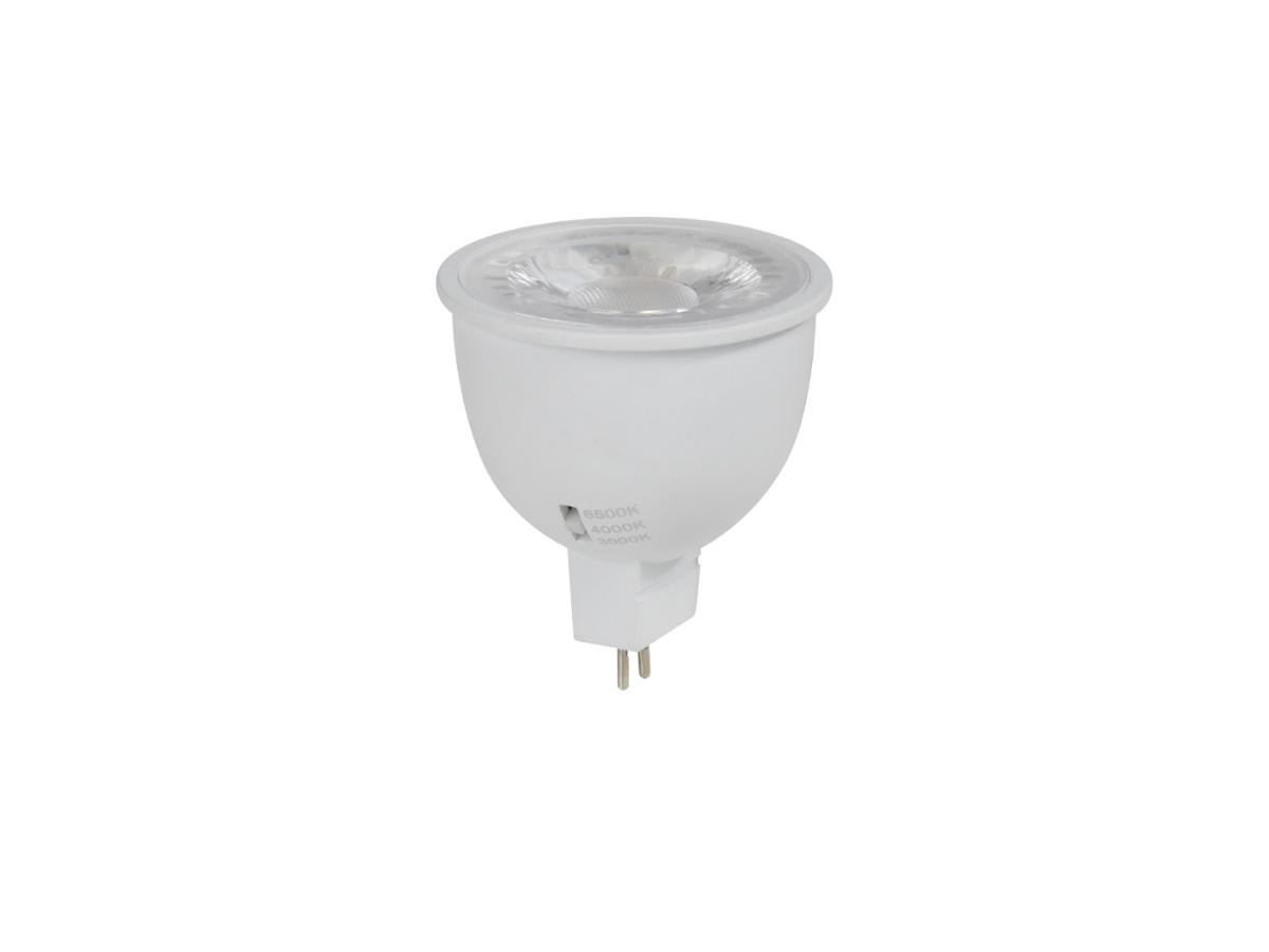 MR16 LED GU5.3 LED 12V 6W TRI COL NO DIM
