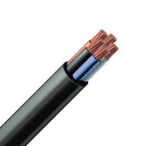 RUBBER FLEXIBLE 1.5MM 2C&ECC BLACK RUBBER FLEXIBLE 1.5MM 2C&ECC BLACK