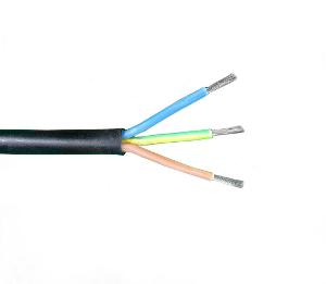 RUBBER FLEXIBLE 2.5MM 2C&ECC BLACK RUBBER FLEXIBLE 2.5MM 2C&ECC BLACK
