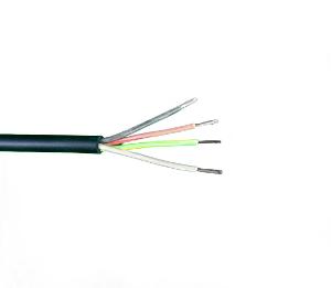 RUBBER FLEXIBLE 4MM 2C&ECC BLACK RUBBER FLEXIBLE 4MM 2C&ECC BLACK