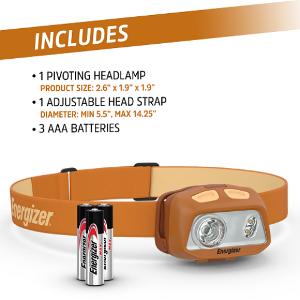 ENERGIZER 500 LUMENS HEADLAMP ENERGIZER 500 LUMENS HEADLAMP