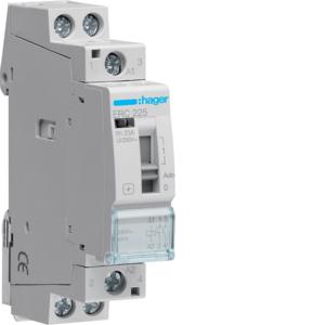 OVERRIDE CONTACTOR 25A 2N/O 230V 1MOD OVERRIDE CONTACTOR 25A 2N/O 230V 1MOD