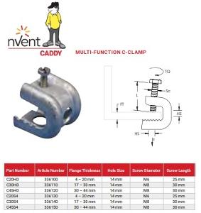 MULTI-FUNCTION C-CLAMP S304 44 MM F