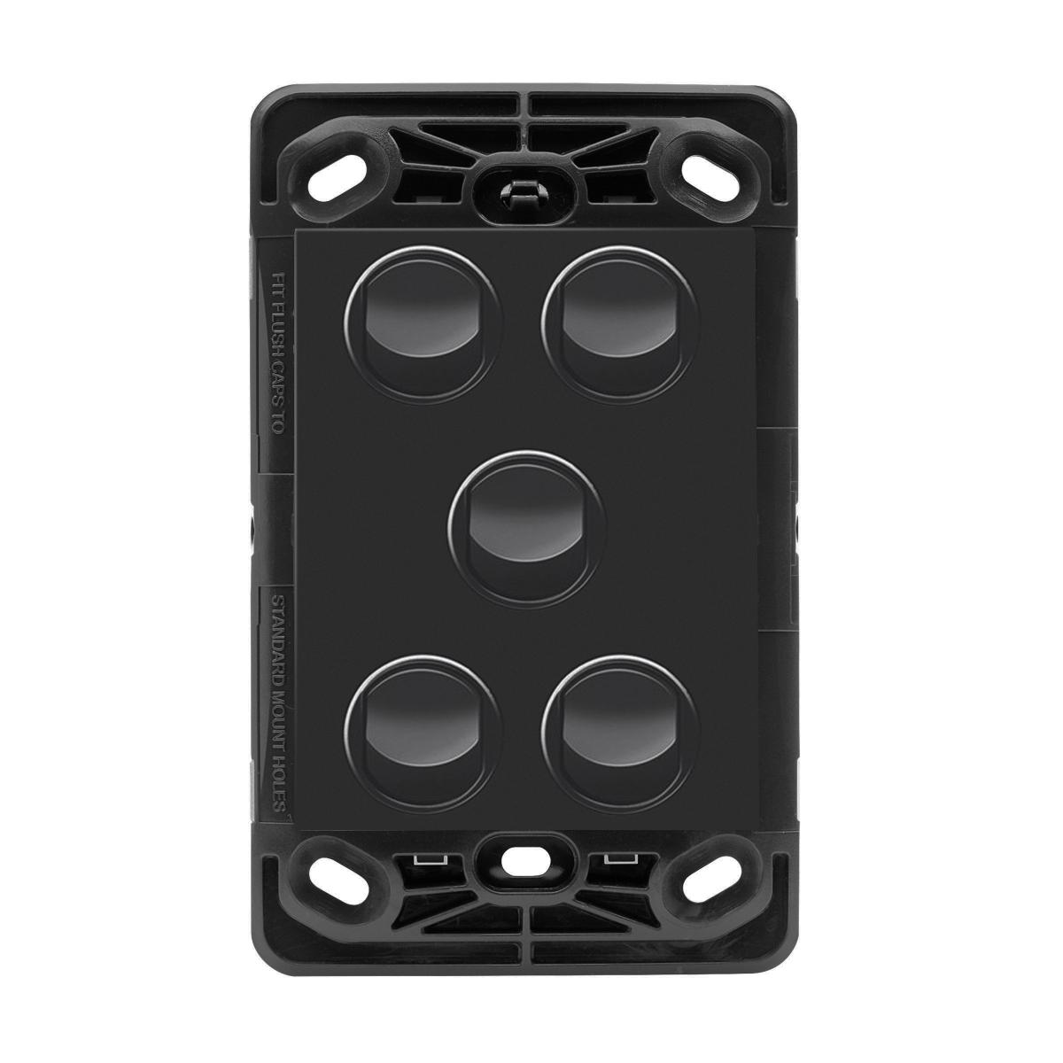 VIVO 10A 4GANG SWITCH WHITE NO COVERPLAT