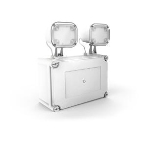 LED EMERG TWINSPOT BASIC W/P 2.7W IP65 LED EMERG TWINSPOT BASIC W/P 2.7W IP65