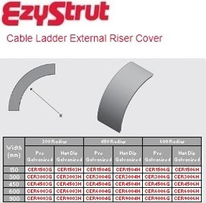 COVER EXTERNAL RISER 600X450 RADIUS HDG