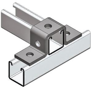 BRACKET U FITTING 5 HOLE HDG