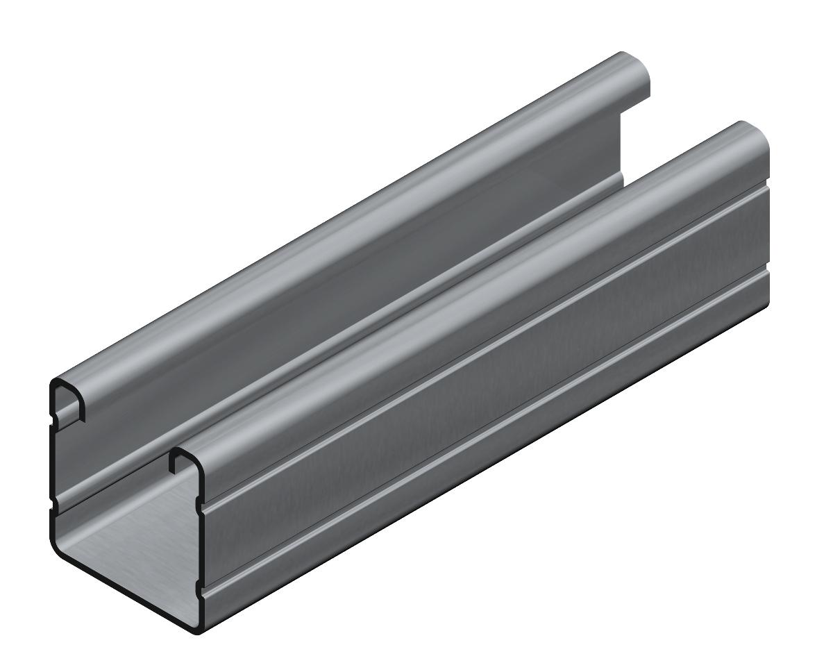 STRUT PLAIN 41X41X1.6MM L/DUTY G/BOND 6M