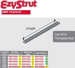 EZYMESH TRAPEZE 600MM ZP