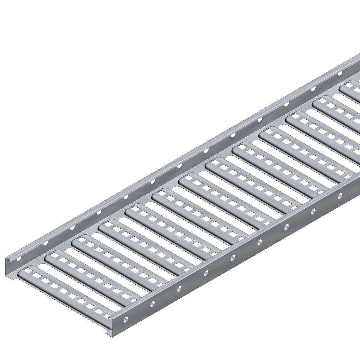 LADDER TRAY 450 x 45mm x 3m EZTRAY GALV