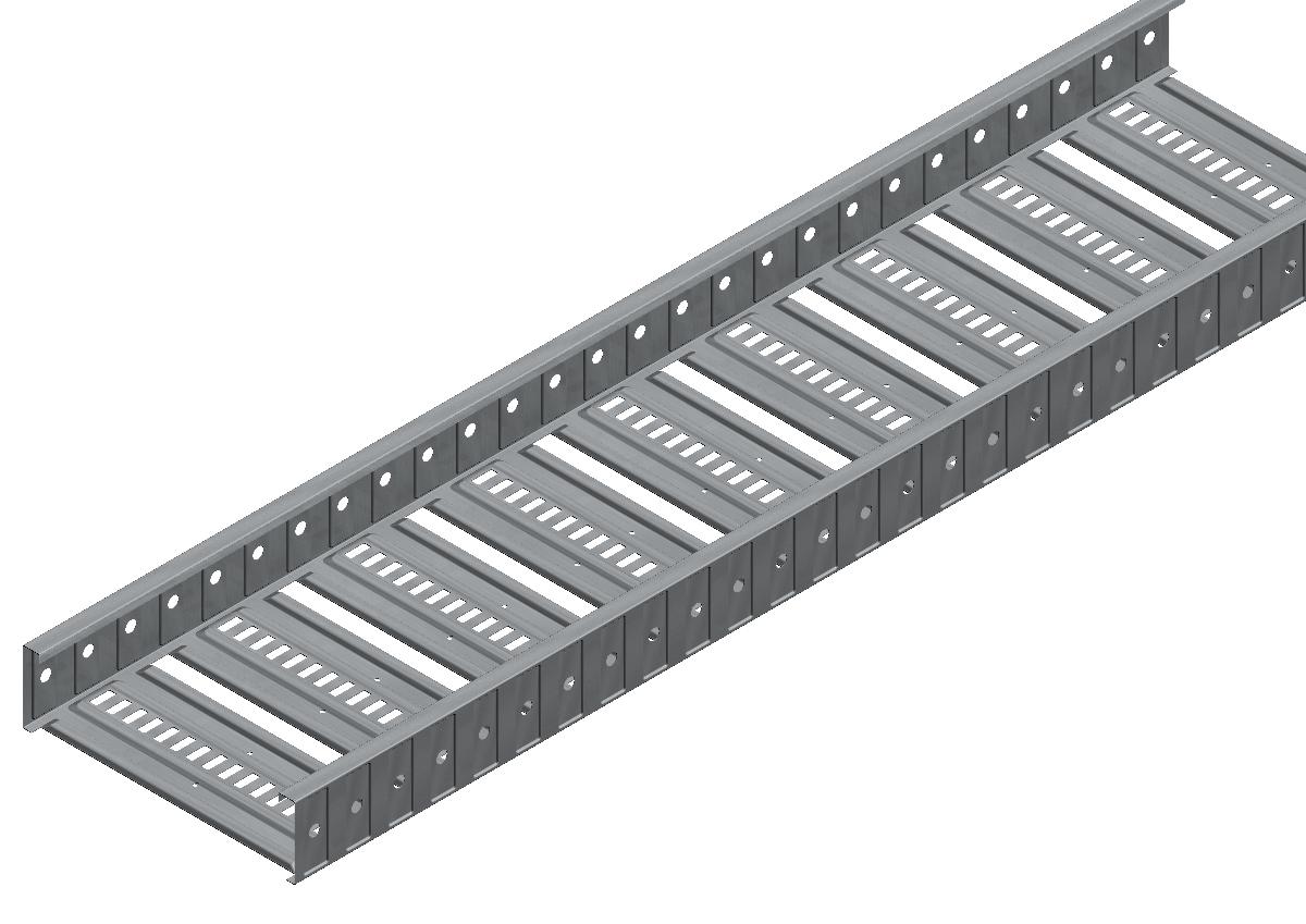 LADDER TRAY 450 x 85mm x 3m ET5 G/BOND