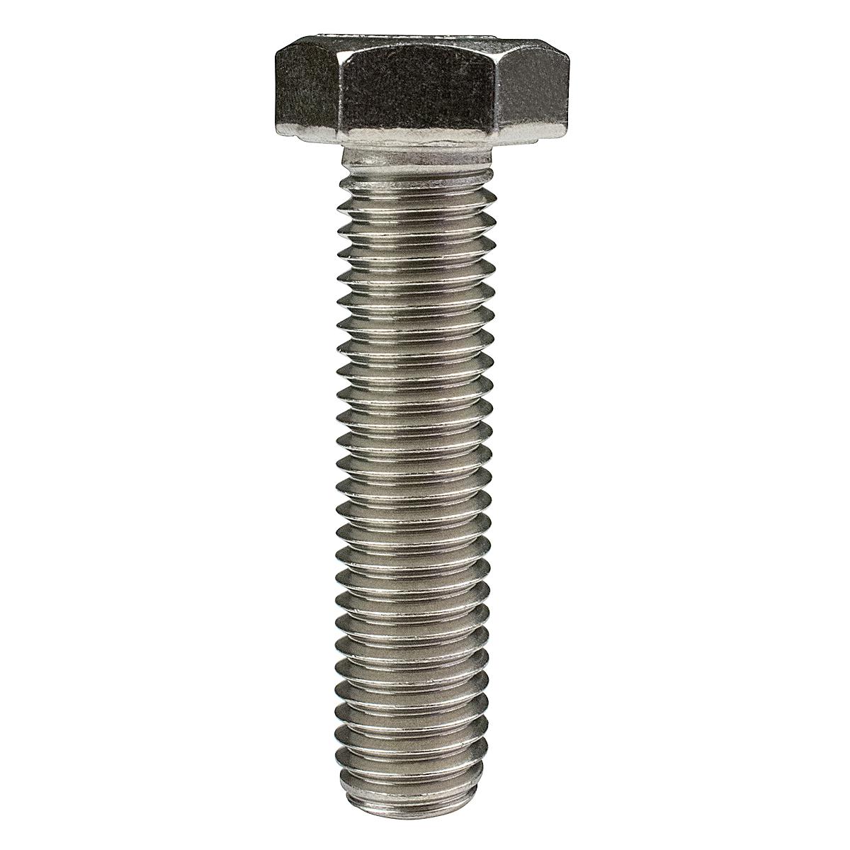 HEX HEAD BOLT M12X25MM ZINC