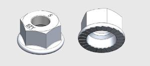 COUNTERBORE NUTS FOR SPLICE BOLT S/S