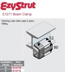 BEAM CLAMP E1271 316 S/S