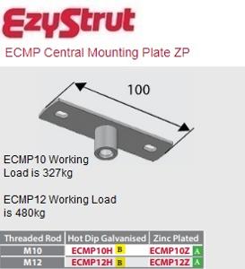 CENTRAL MOUNTING PLATE M10