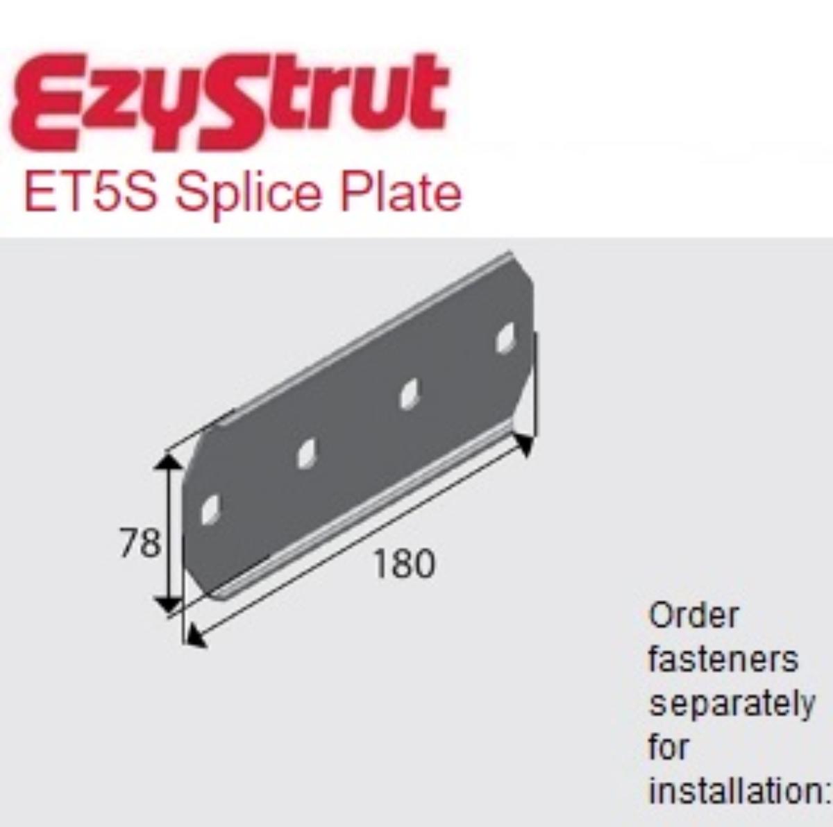 ET5 SPLICE PLATE FASTENER HDG