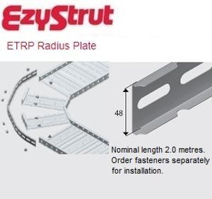 ET EZTRAY RADIUS PLATE 2MTR