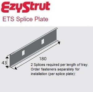 ET EZYTRAY SPLICE PLATE HDG