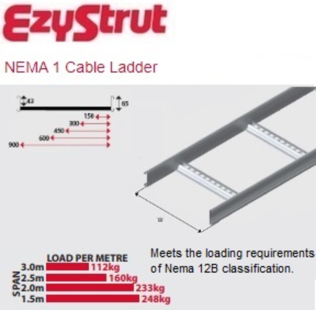 N1 150 CABLE LADDER 6MTR AL