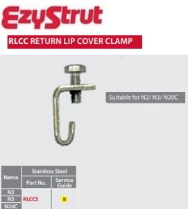 NEMA 2/3/20C RETURN LIP COVER CLAMP S/S