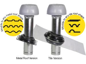 THRU ROOF EX/FAN PLASTIC 6P 150MM TILE THRU ROOF EX/FAN PLASTIC 6P 150MM TILE